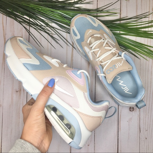 nike air max 200 barely rose summit white